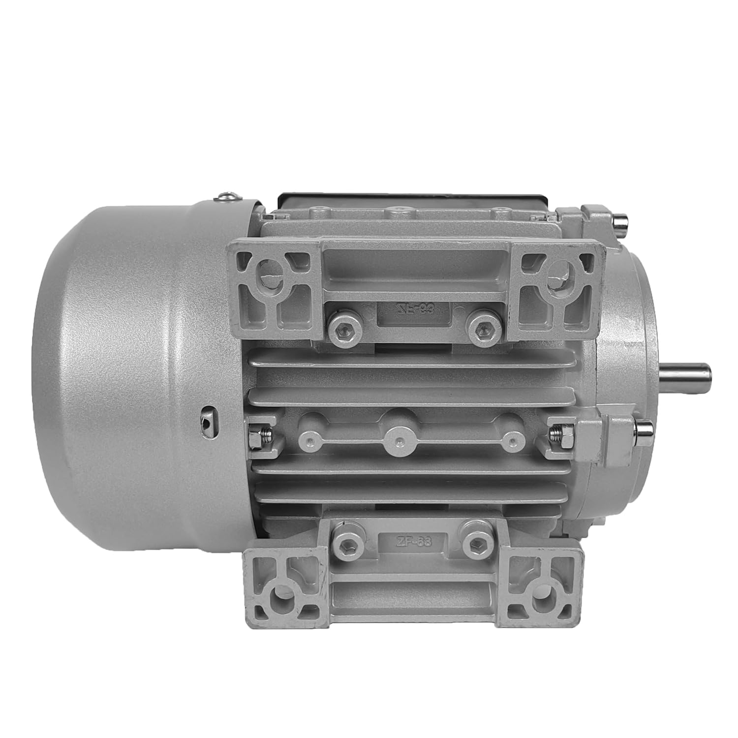 Motore Elettrico Monofase 230V a Induzione - 0.75 kW, 2800 Giri/Min, B3, MEC 80 - Adatto per Officine, Trapani a Colonna, Nastri Trasportatori e Altri Macchinari - SAMMA PARTS