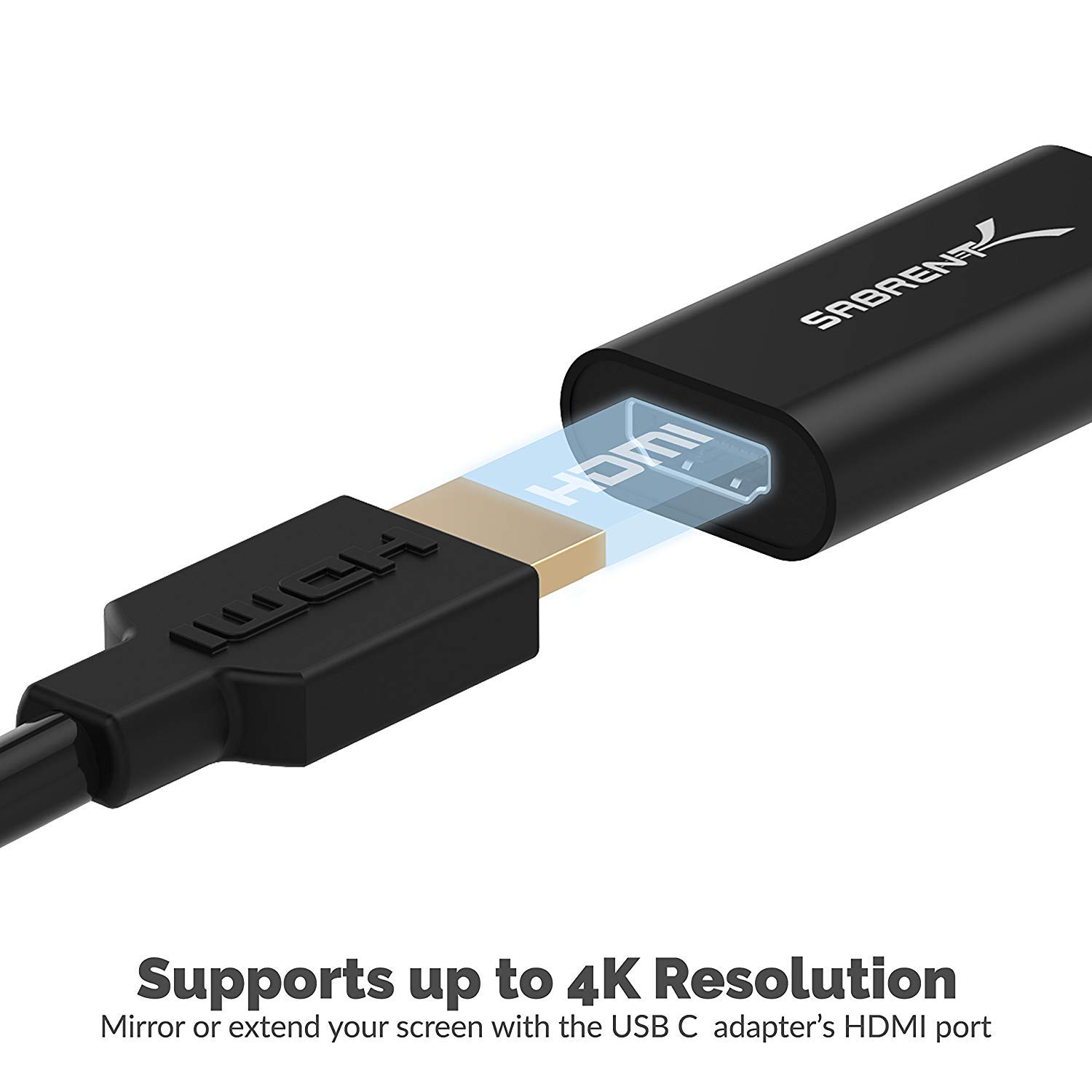 Adattatore USB-C A Doppio HDMI Sabrent - Per PC Windows, Doppio Monitor 4K @30Hz, Non Compatibile Con Mac - Foto 8