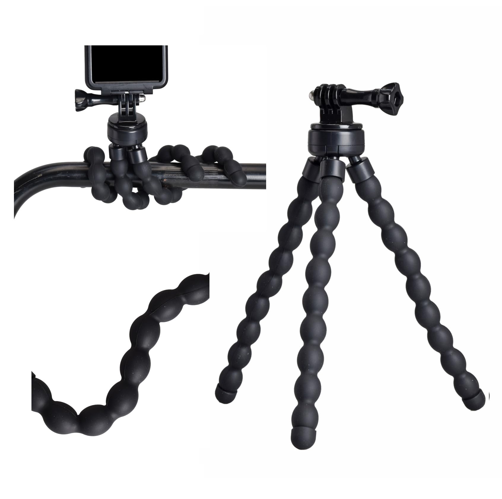 エミツ　三脚 Amazon | エツミ アクションカメラ 三脚 くねくね三脚 モンキーポッド