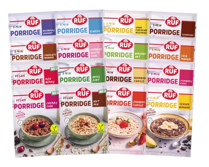 RUF Probier Set Porridge Alle Sorten (16 Stück) 1 x 16 verschiede...