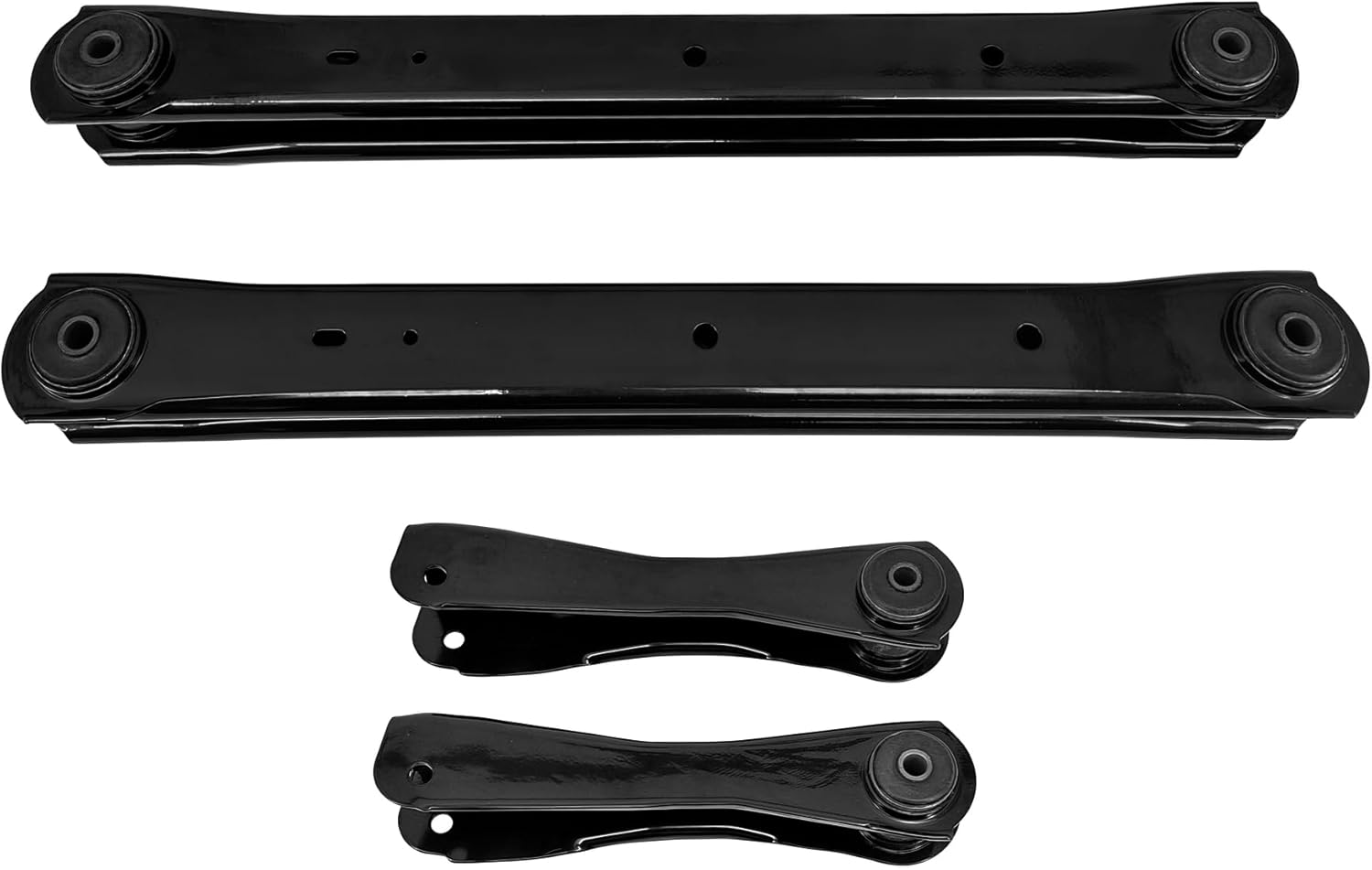Upper & Lower Rear Trailing Arms With Bushings For 1968-1972 Chevy Chevelle Buick Skylark