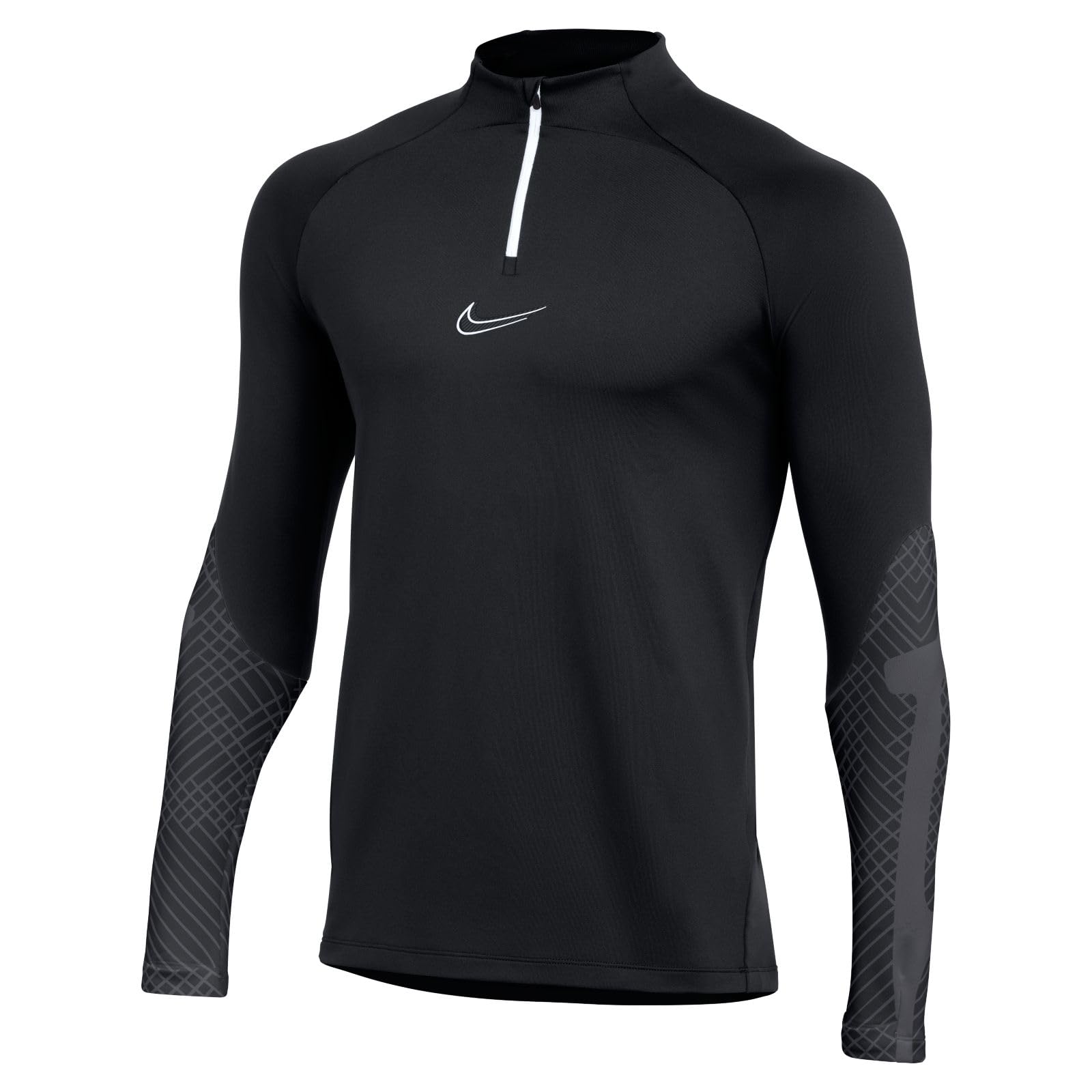 NIKE DH8732-010 M NK DF Strk DRIL TOP K T-Shirt Men's Black/Black/Anthracite/White Size 2XL