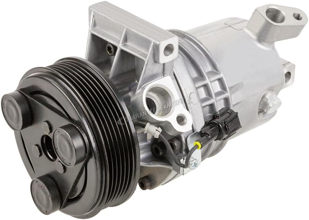 AC Compressor & A/C Kit For 2012 Nissan Versa 1.8L - Includes Drier, Expansion Valve, PAG Oil & O-Ring Seals! - BuyAutoParts 60-82392RK New