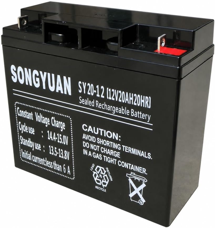SATKIT Rechargeable Lead Battery 12V / 20Ah REF SY20 โ 12, NP18 โ 12, NP20 โ 12 NPC17 โ 12, TEV12180, YC20 โ 12, GP1220