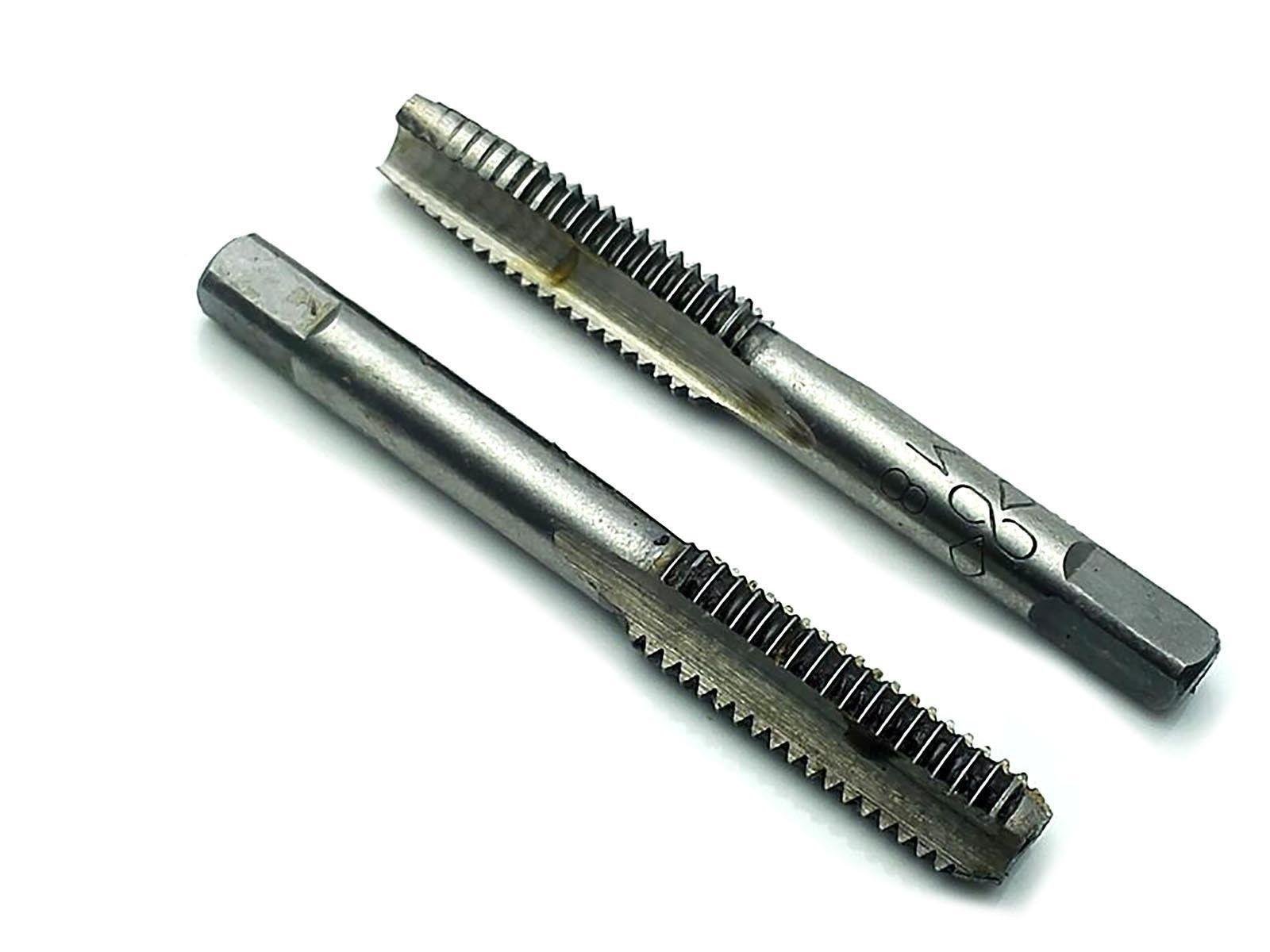 M8 x 1.25mm HSS Metric Right Hand Thread Taper and Plug Tap