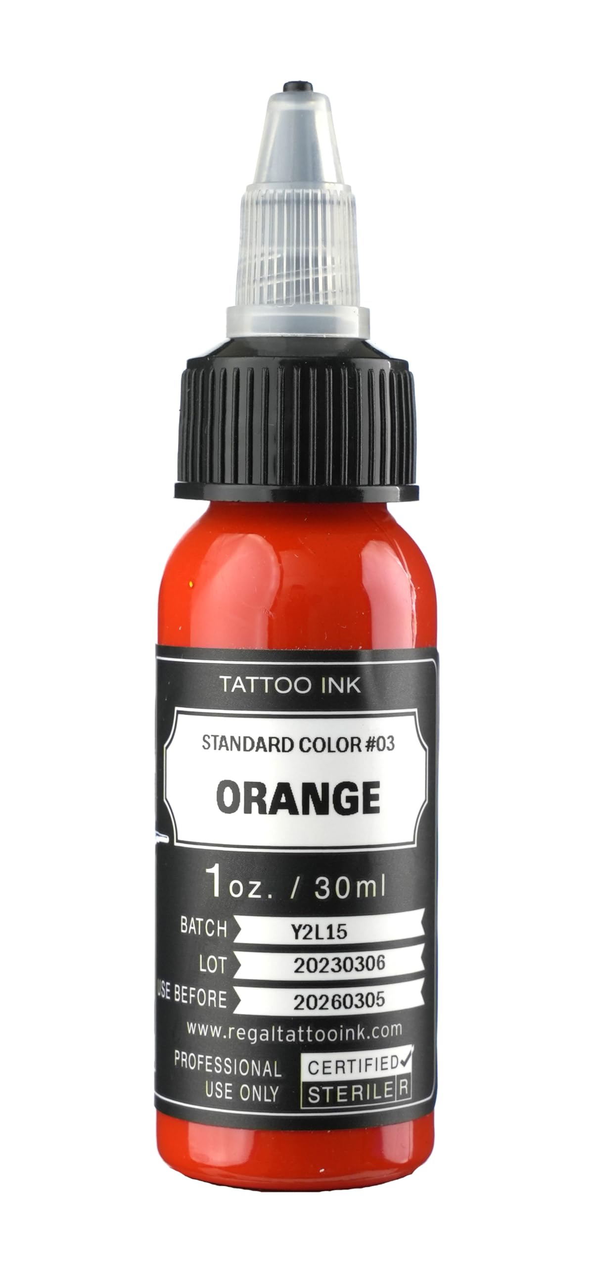Regal Tattoo Ink (1oz Orange)