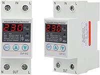 Vista 5 de Protector de voltaje ajustable bajo protección contra sobrevoltaje, estabilizador de salida de voltaje para electrodomésticos de oficina, protector