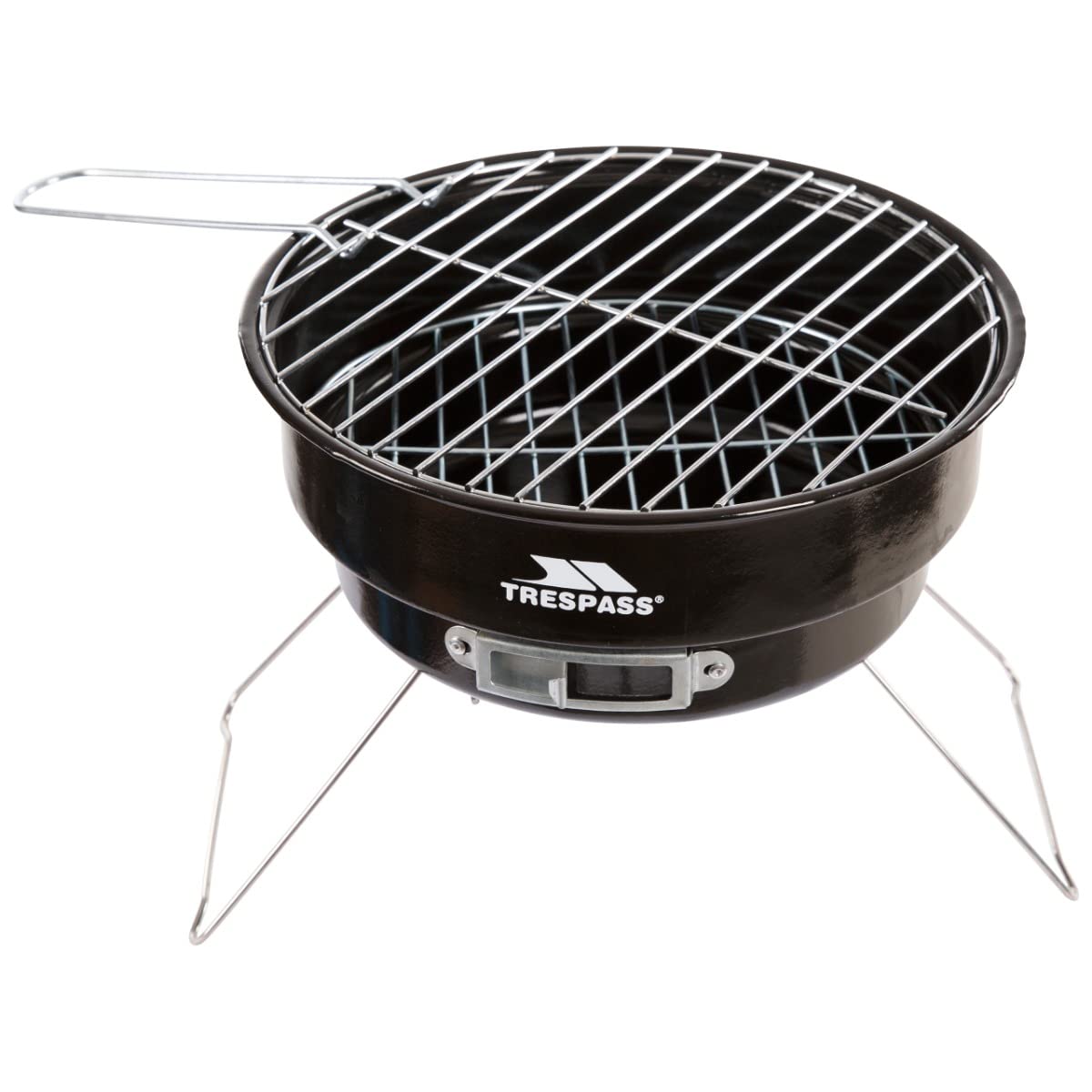 Trespass Collapsible Portable BBQ Bucket Grill Picnic Garden Outdoor Camping