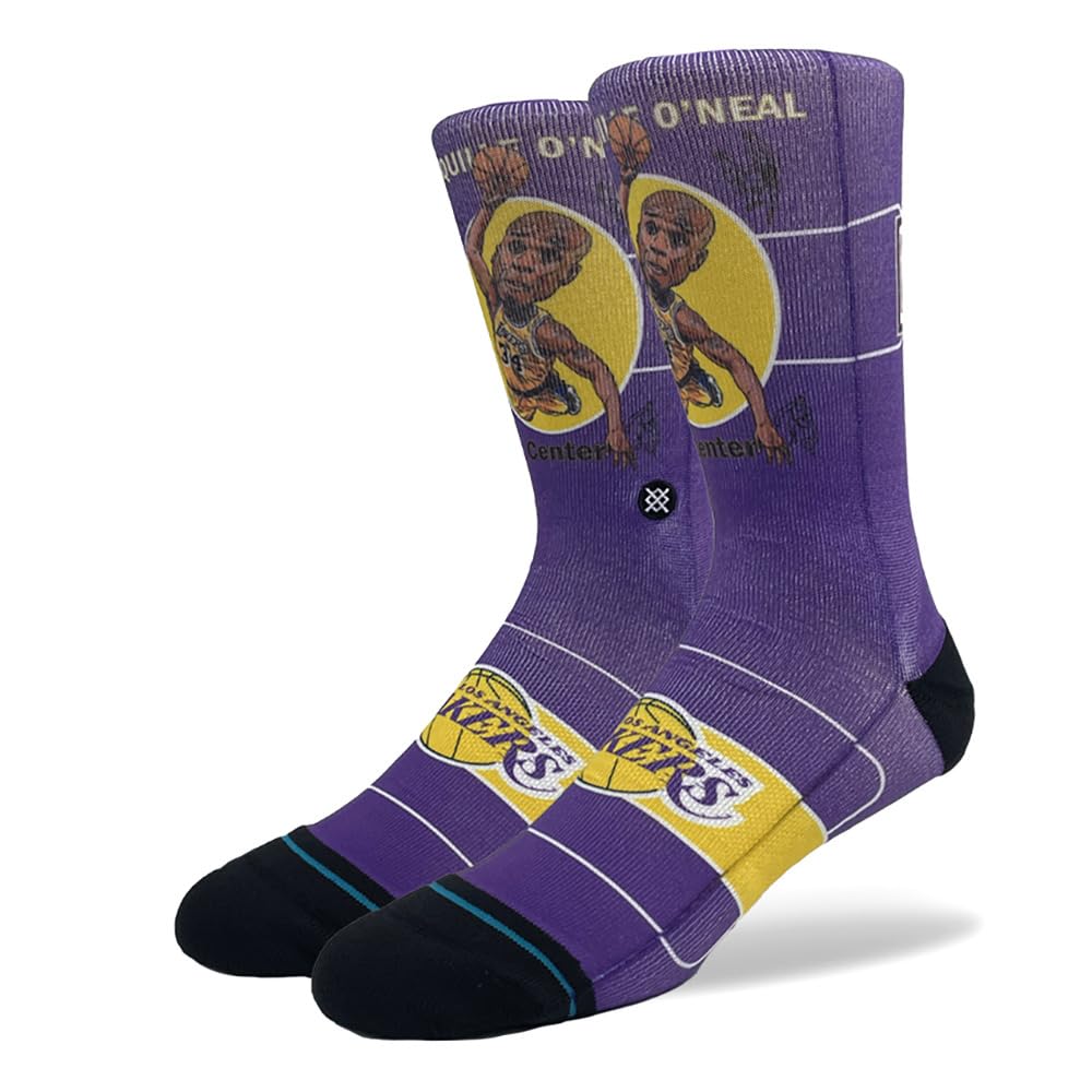 StanceNBA Shaquille O'Neal Shaq Retro Bighead Socks (EU 43-47)
