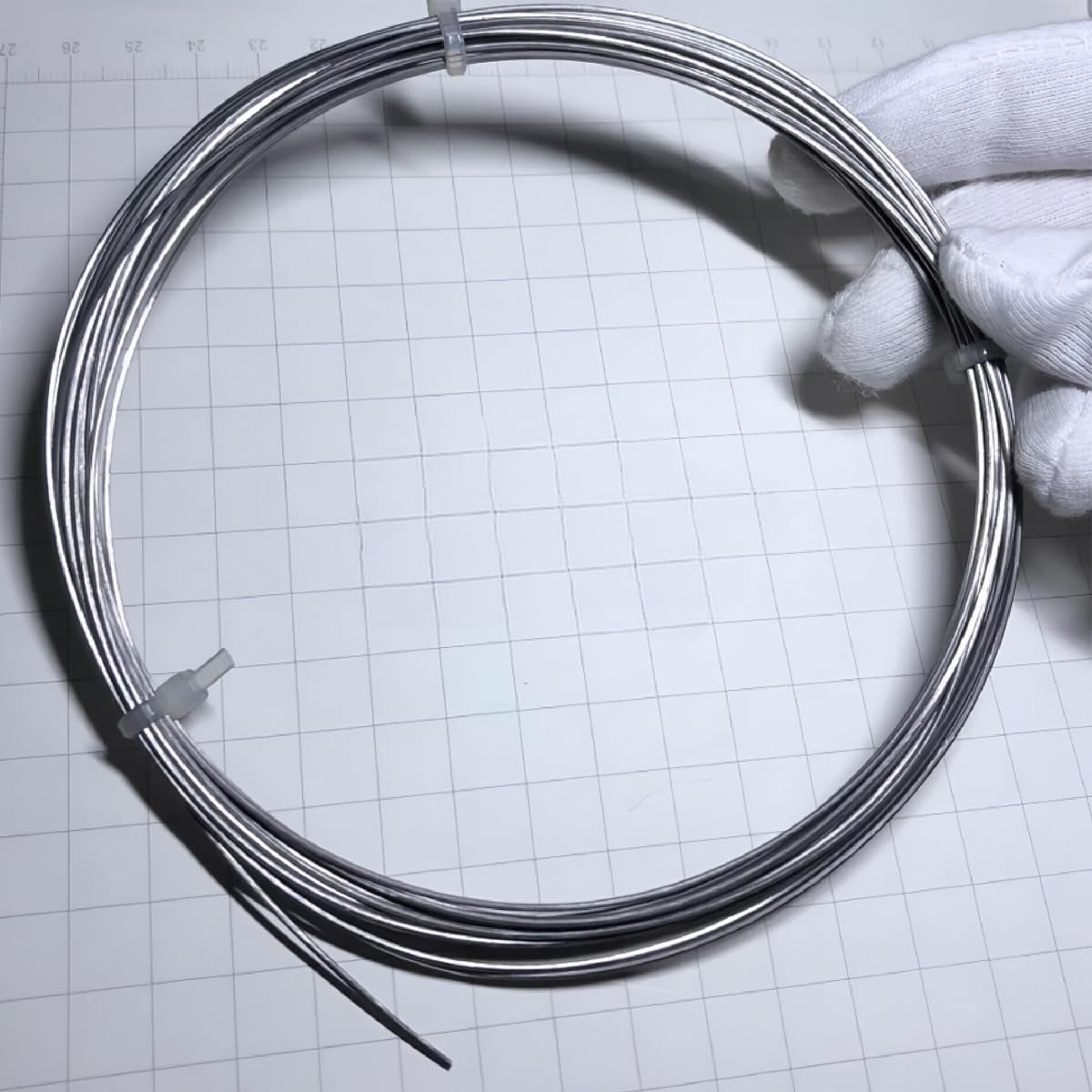 1 Piece Pure Cobalt Metal Wire, 99.99% High Purity Co, Gauge 12, Diameter 2mm, Length 1000mm