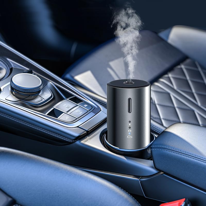 Difusor aromático eléctrico portátil para auto y hogar miniatura 5