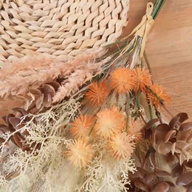 Amazon | WillingYou パンパスグラス 造花 花束 ドライフラワー