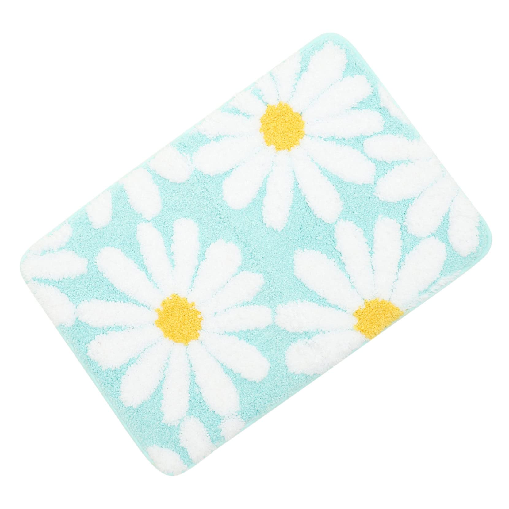 Tapis de bain absorbant l'eau Cabilock 60x40 cm anti-glisse