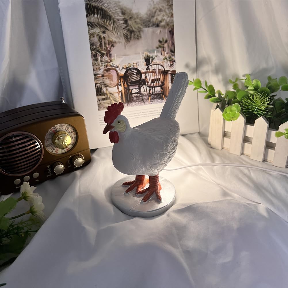 3D Cute Chicken Laying Egg Night Light - USB LED Table Lamp, Ideal for Easter, Christmas & Birthdays – Warm Decor & Sweet Gift