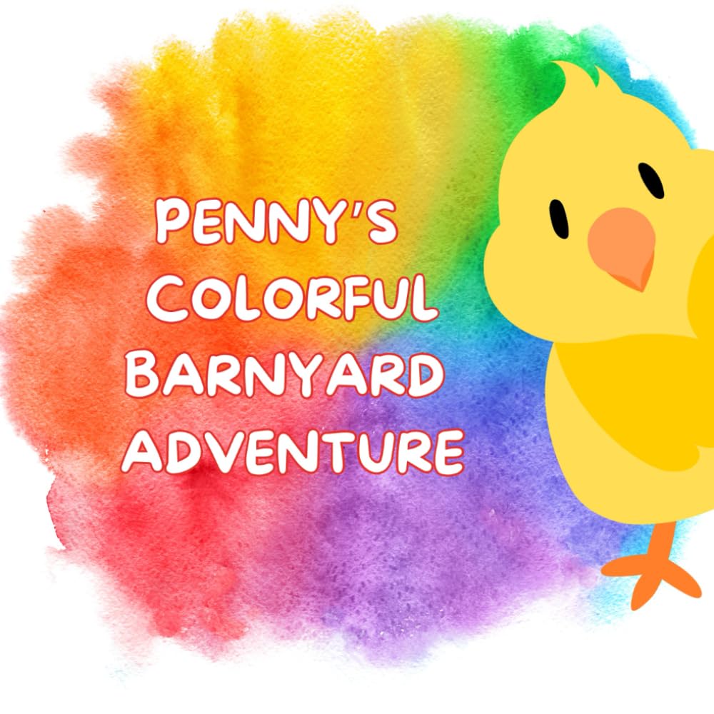 Penny's Colorful Barnyard Adventure: A Sweet Farm Story About Learning Colors (Penny the Chick Learning Series)