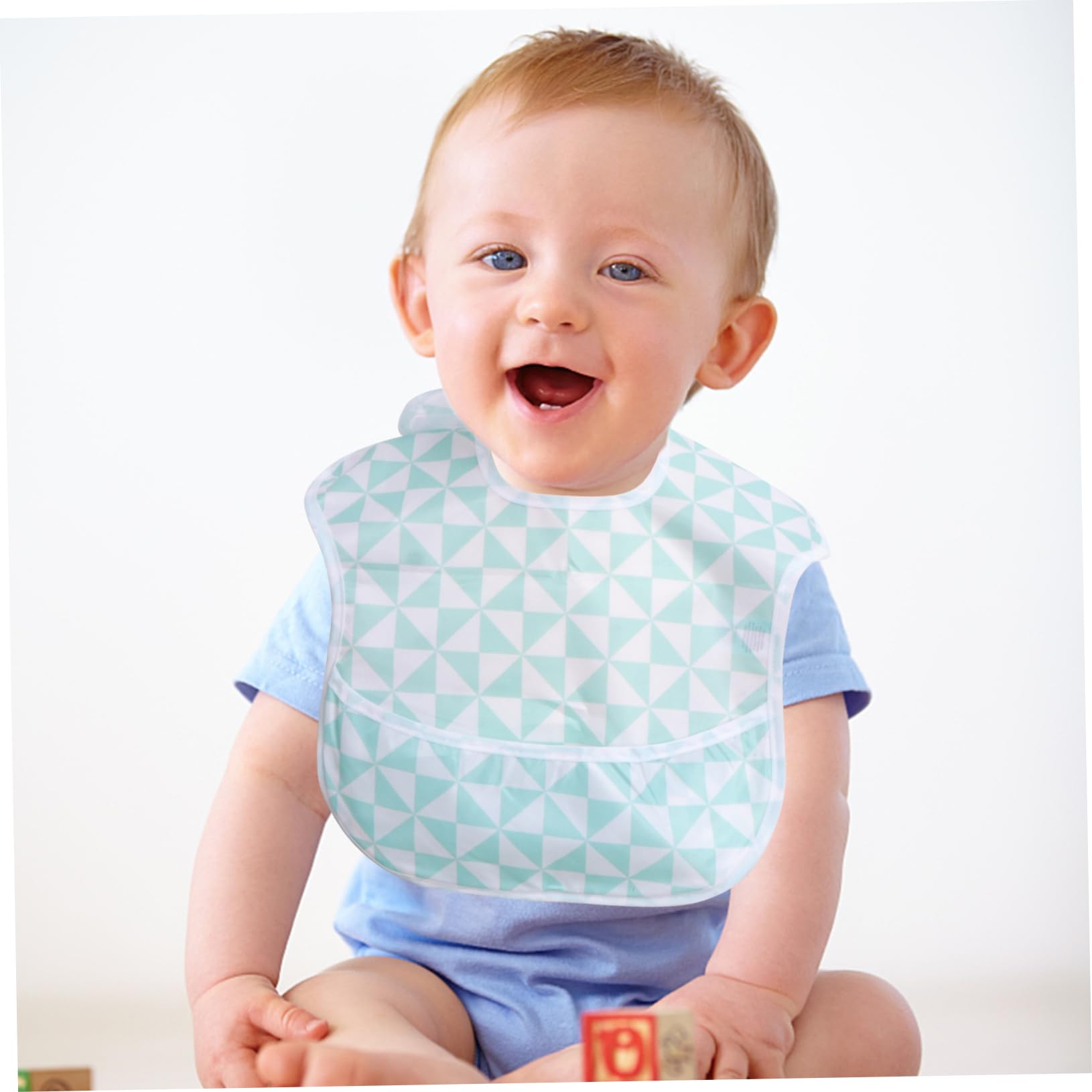 ifundom 9piezas Bib Diseño De y Pingüino Paquete De Baberos Detachables Para Comidas Infantiles Accesorios De Alimentación