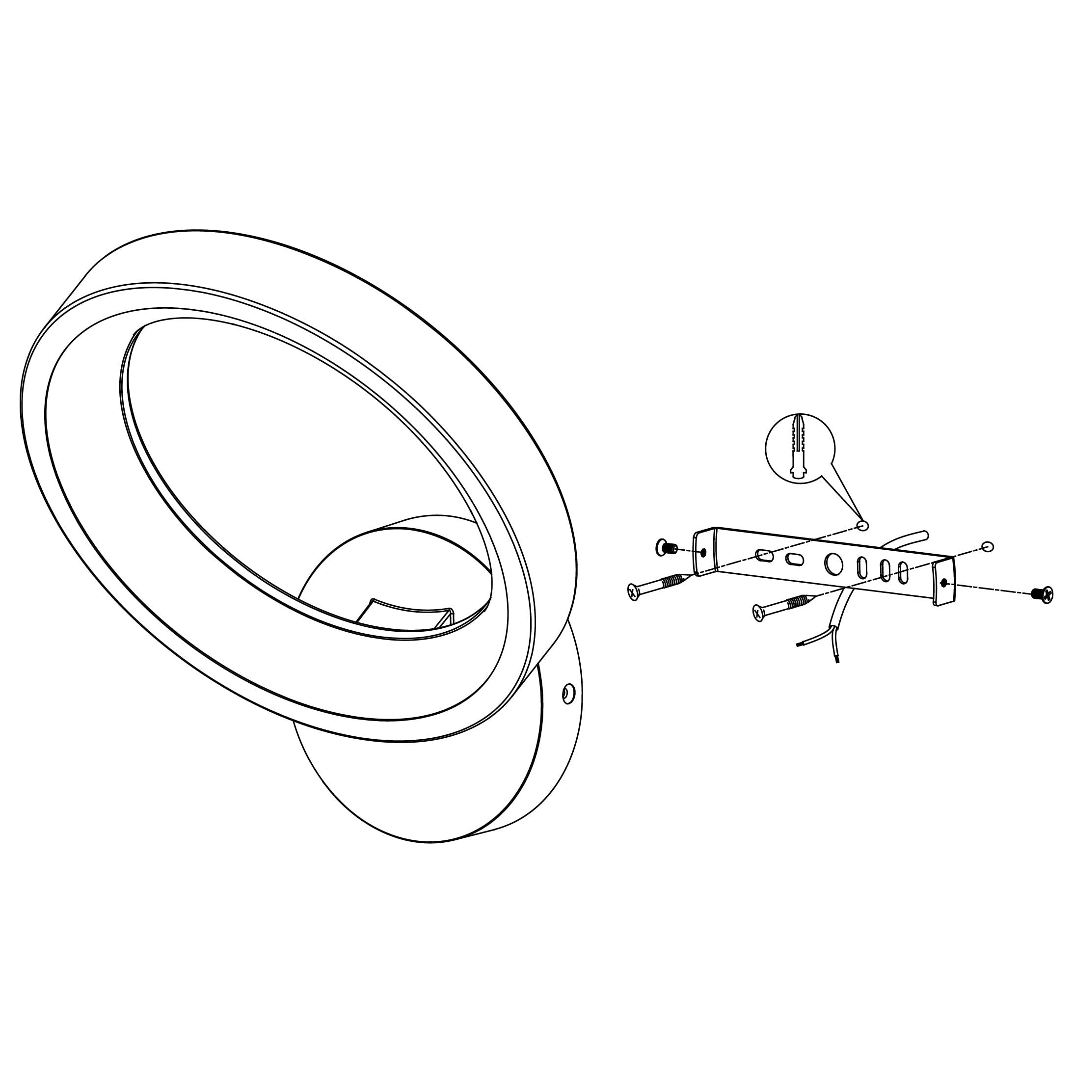 EGLO connect.z Smart-Home LED Wandleuchte Marghera-Z, Wandlampe, ZigBee | App und Sprachsteuerung Alexa, Lichtfarbe einstellbar (warmweiß-kaltweiß), RGB, dimmbar