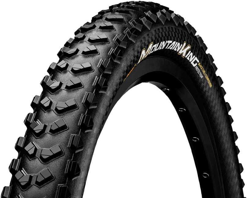 Continental Mountain Bike ProTection Tire - Black Chili, Tubeless, Folding Handmade MTB Performance Tire (26", 27.5", 29")