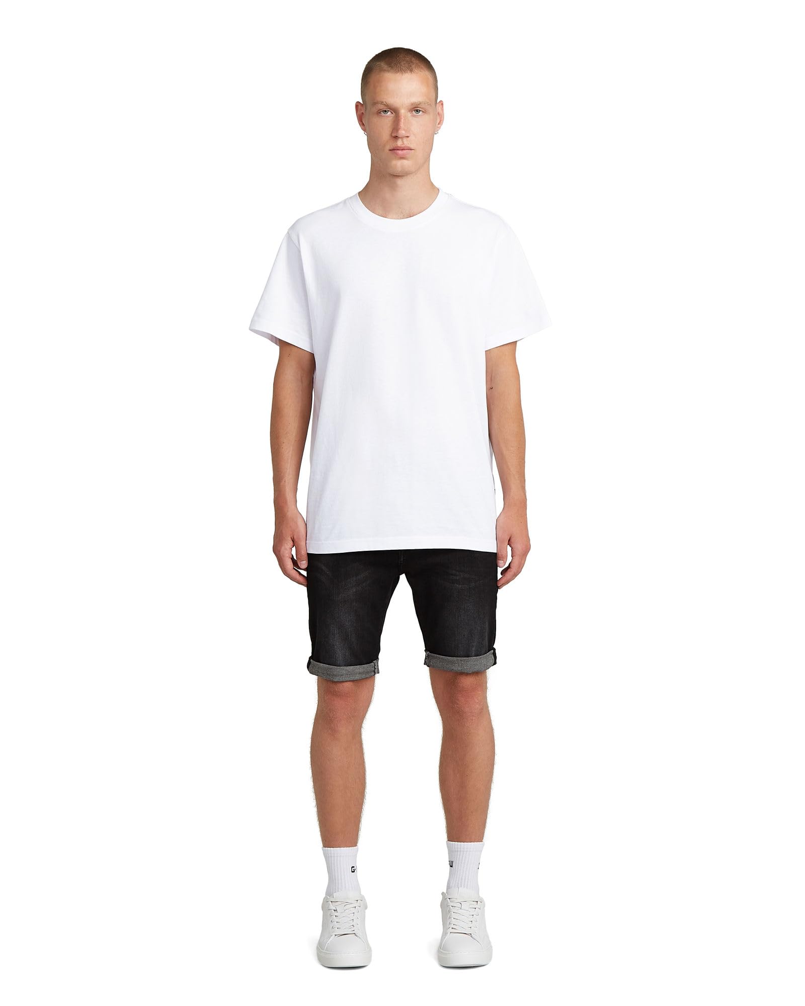 G-Star Herren 3301 Slim Denim Shorts