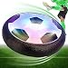 Hover Ball Air Power Soccer Disc Hover Soccer Football with Powerful LED Light, Gift for Boy and Girls, Training Football, Indoor& Outdoor Games (Black)