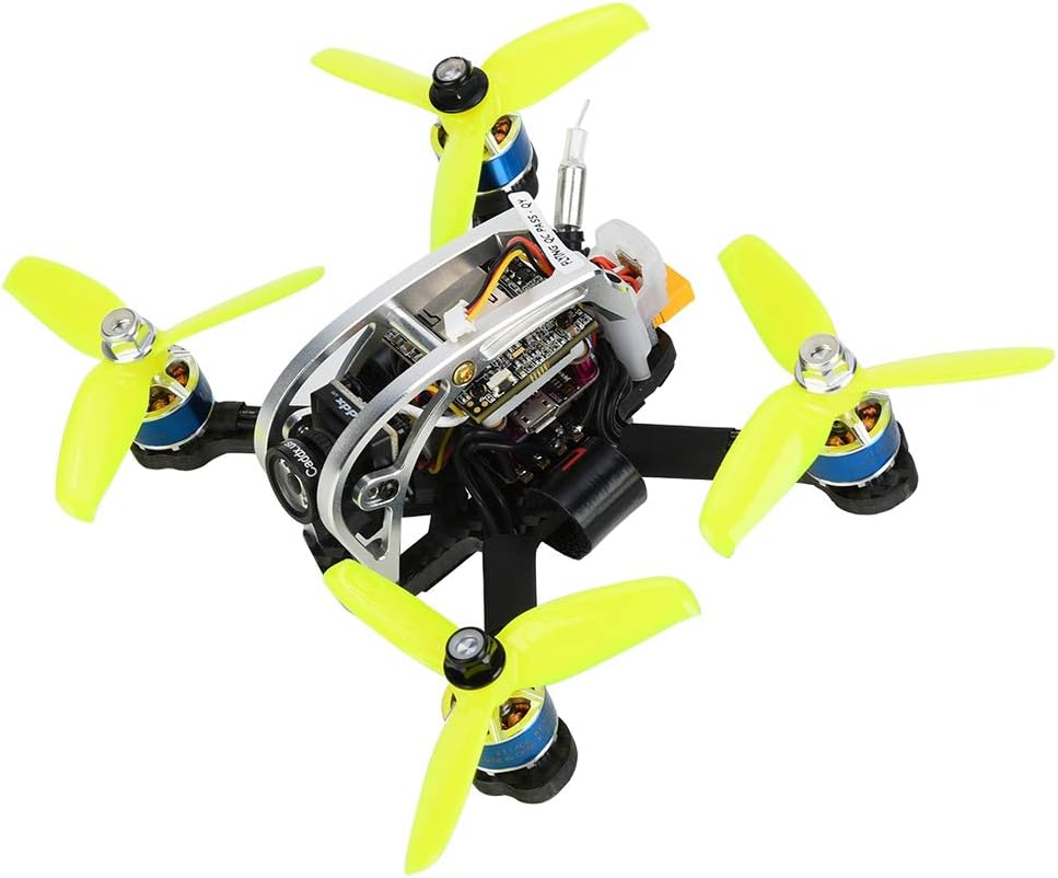Racing Drone, FPV Racing Drone Replaceable 133mm F4 OSD 3-4S HD Version PNP BNF for Outdoor Indoor for Boy Girl Kids(AC2000 Receiver Version KSX3544)