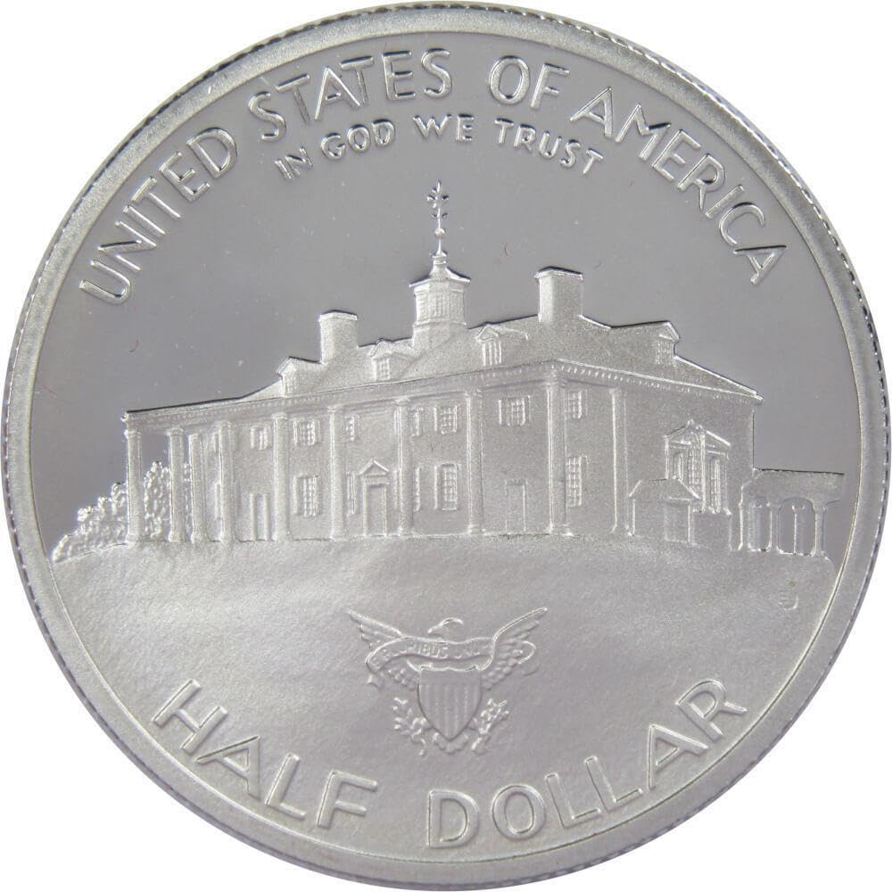 1982 S PROOF Silver Half Dollar Coin. Celebrating 250th