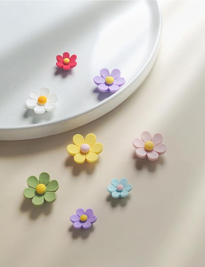 Imanes Decorativos Mymazn 14 Piezas 3D Flor Refrigerador Cocina miniatura 4