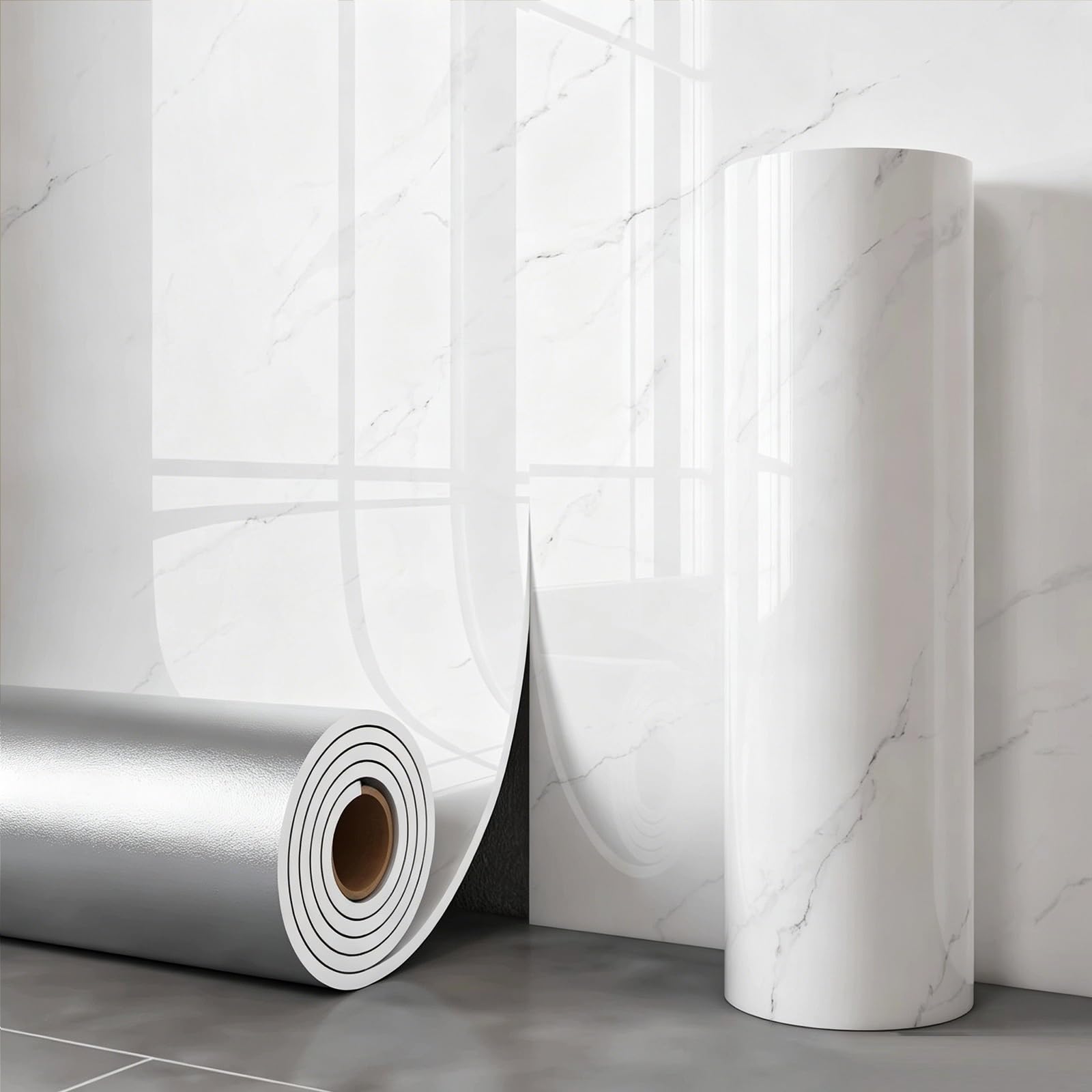 Zynqra A Zynqr ﻿Peel Nd Stick Wall Paper,Marble Contact,Removable Self Dhesive,For Walls Decorative Vinyl,Bedroom, Kitchen Bathroom Cabinets(,L300cm/118.1In*W60cm/23.6In)