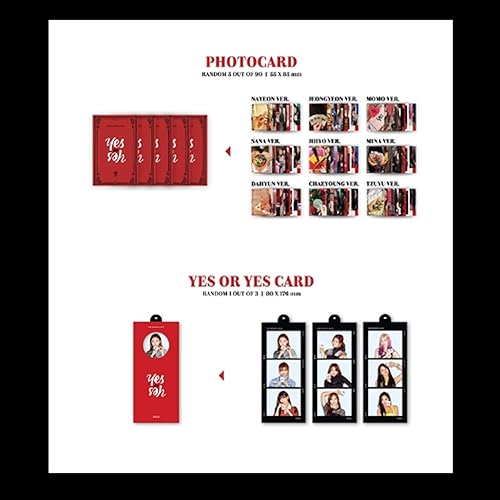 Miniatura 3 de TWICE 6 Mini álbum - SI O SI B ver. Photobook+Photocards+Tarjeta Sí o Sí+Seguimiento Sellado