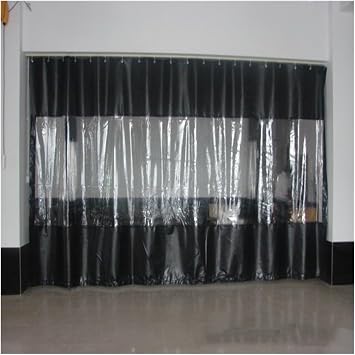 PVC Tarpaulin Tarp High Light Transmission Tear Resistance Canvas Stitching Easy to Install 47 Sizes for Gazebo Garage Outdoor Clear Greenhouse8x3m