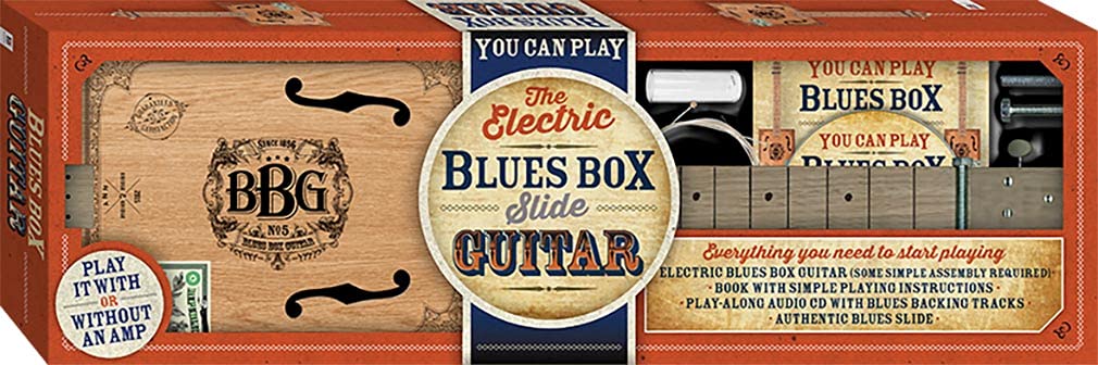 The Electric Blues Box Slide Guitar Kit: with Guitar, Instruction Book and DVD Misc. Supplies – September 1, 2016