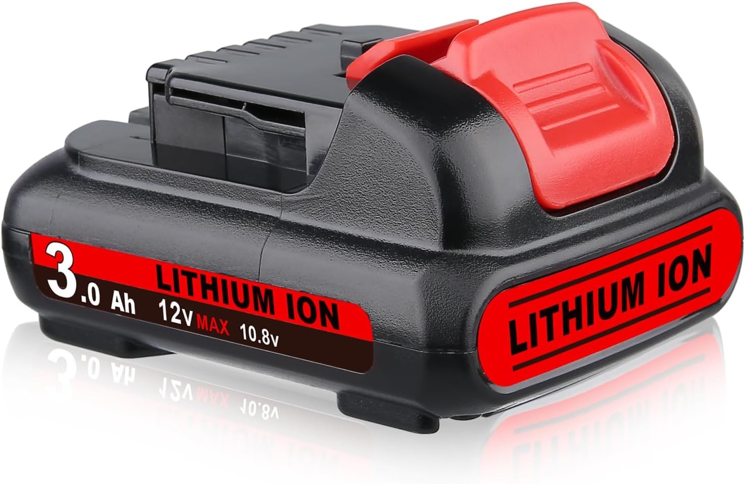 ZEERISA 3.0Ah 12V MAX Li-ion Battery Replacement for Dewalt DCB120 Battery Compatible with DCB121 DCB122 DCB124 DCB125 DCB126 DCB127 and DCB100 DCB101 DCB119 Chargers Cordless Tools - 1-Pack