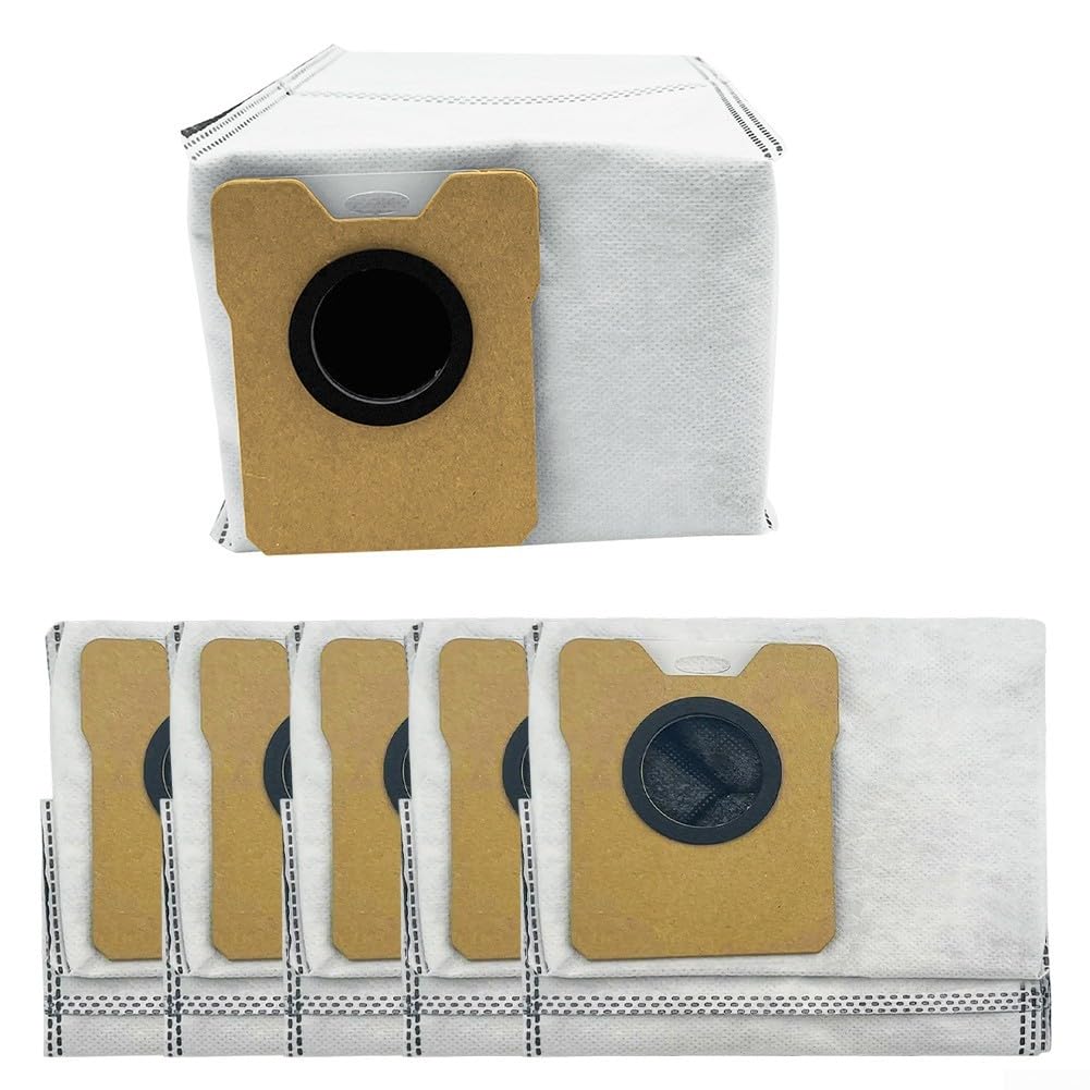 3.3L Four-Layer Filtration Replacement Bags for eufy C10 / C20 for Omni Vacuum Cleaner, 6/12/20 Pack, Non-Woven Dust Bags(6 PACK)