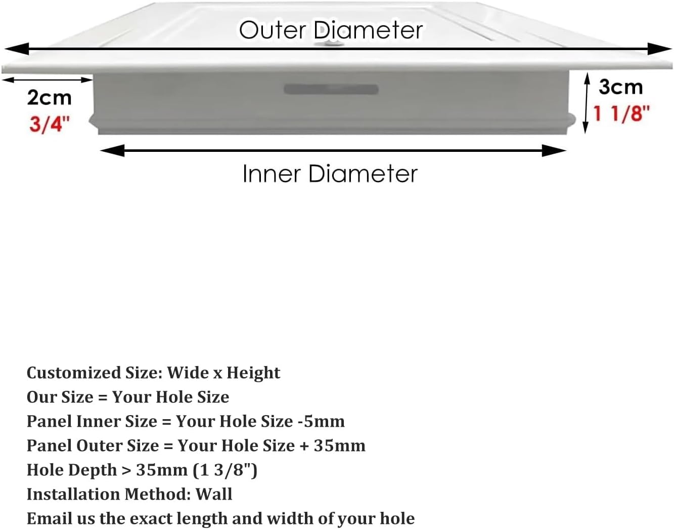 White Pull Open Attic Access Door Latch Ceiling 18x22 24x24 22x36 34x34 Concealed Spring Loaded Access Panel Access Panel for Drywall Attic Doorattic Door Electric Panel Cover(30x36in)
