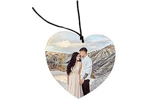 Personalized Double Sided Photo Air Freshener: Capture Memories with Scents