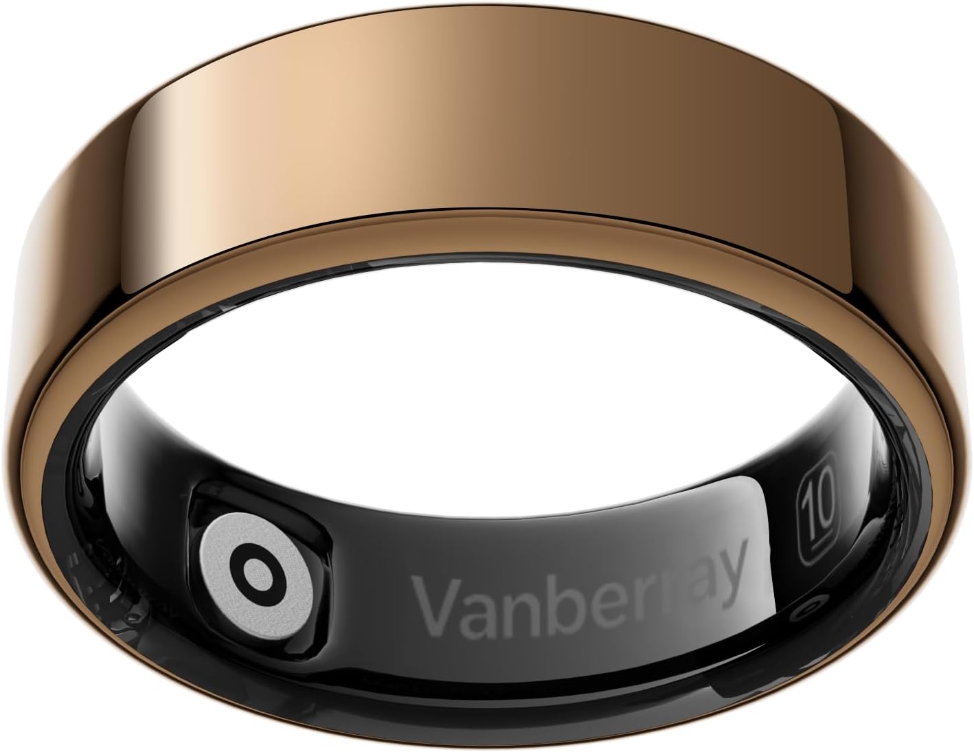2026 Smart Ring For Women & Men, Sleep Health Fitness Tracker, Rose Gold 8 | No App Fee, Track Sleep, Heart Rate, Blood Oxygen and Stress, 5-7 Day Battery Life, Lightweight, iOS & Android Compatible