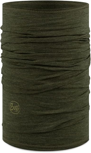 Buff Unisex Merino Wool Lightweight Tubular Bandana Scarf