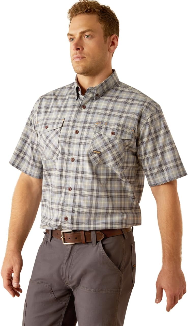Ariat Men's Rebar Made Tough Durastretch Work Shirt