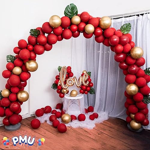 Miniatura 7 de PMU Arco de globos, marco para graduaciones, bodas, aniversarios y decoraciones de fiestas de cumpleaños, perfecto para escuelas y universidades de