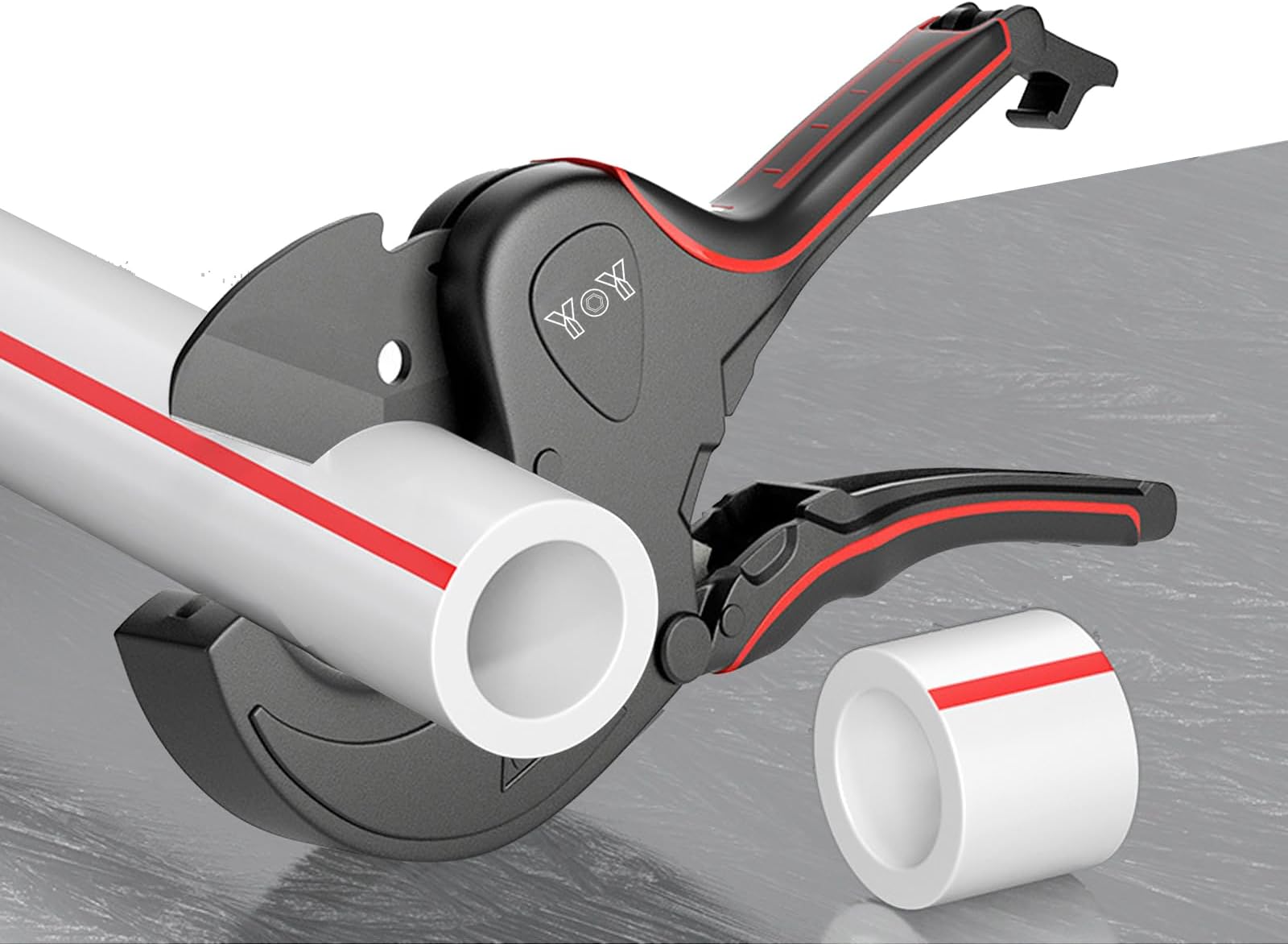 Silverline Coupe-Tube Plastique/Caoutchouc – Coupe Précise Ø 3-12,7 Mm Avec Lame Inox Et Ressort