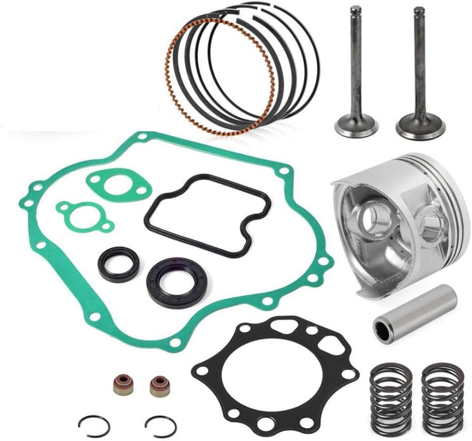 Engine Gasket Rebuild Kit 0.25mm Oversize Piston Ring Seal Replacement For JN5-11635-00-00 JN5-11610-10-00 Compatible With Cart G14 1995 1996
