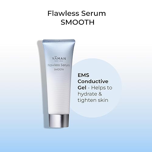 Miniatura 2 de YAMAN Flawless Serum Smooth 2.8 oz. | Úselo solo o con la serie de dispositivos Photo Plus de YAMAN | Ácido hialurónico + escualano + glicirrizato
