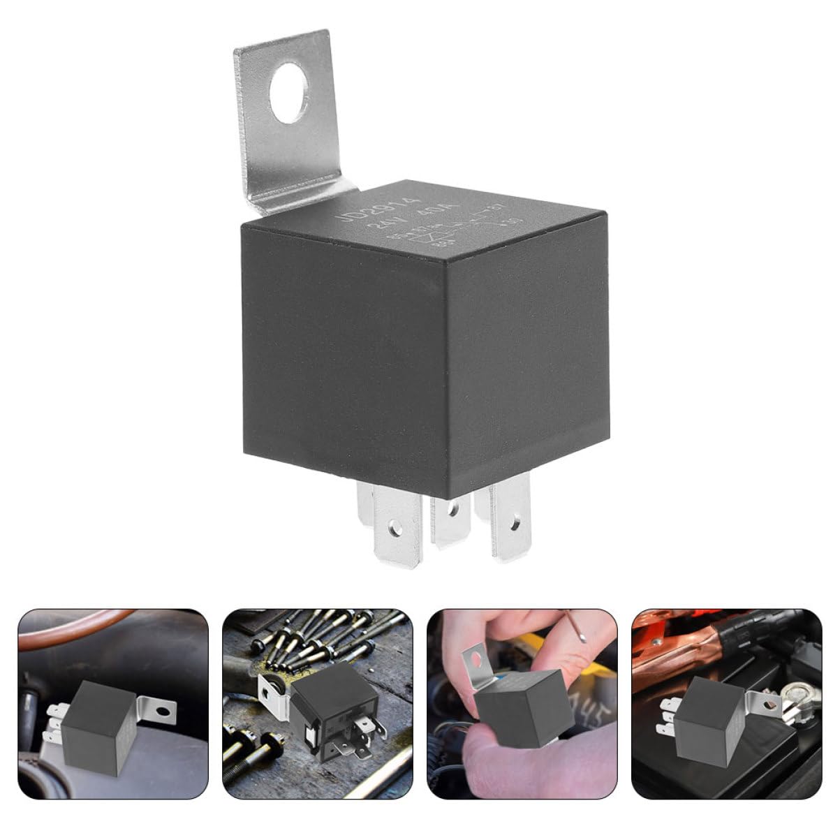 6pcs Auto Relay Replacement Starter Relay for Car Automotive Accessories