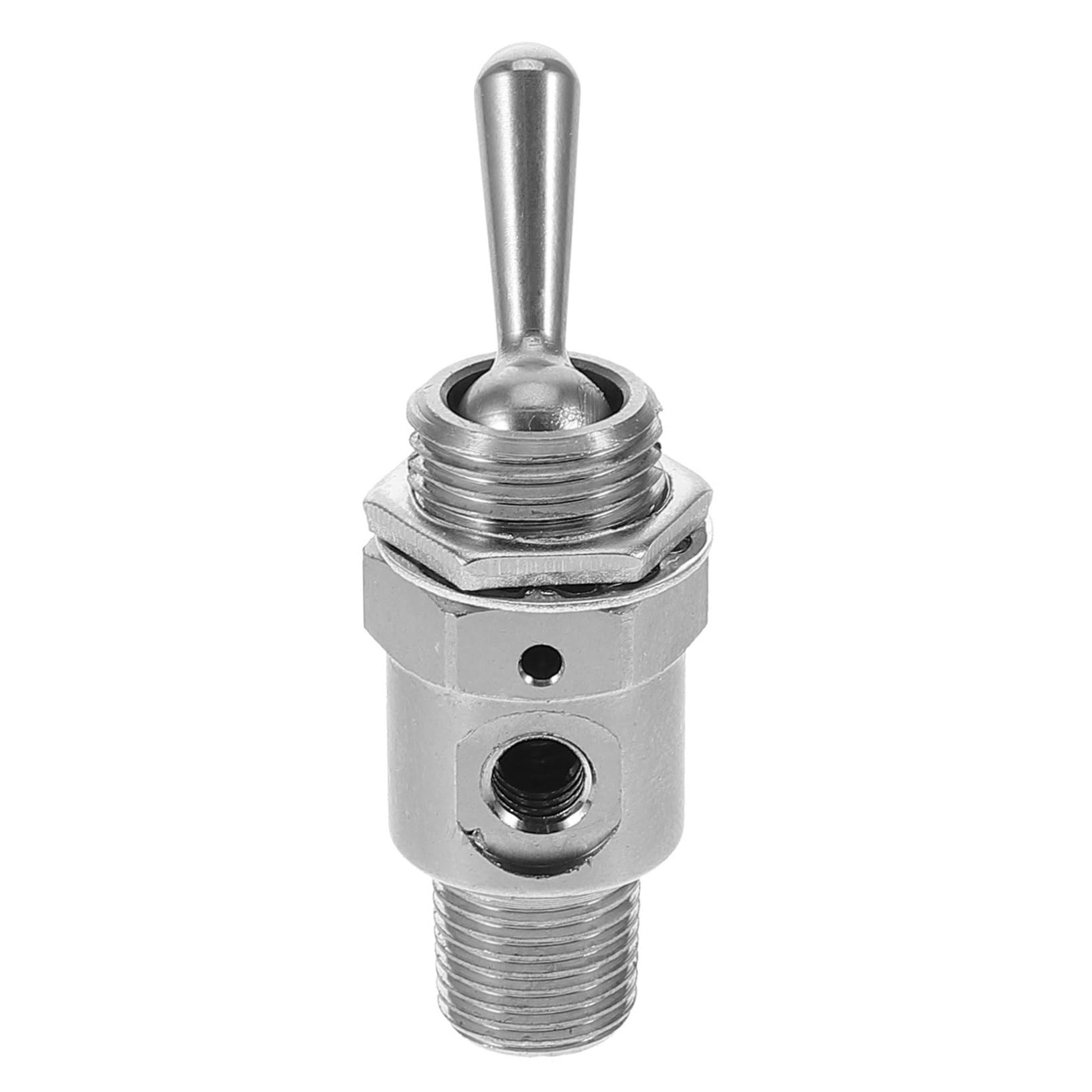 Interruptor neumático mecánico para control manual eficiente en maquinaria