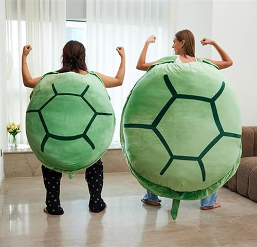 Miniatura 7 de MUVLUS Almohadas de concha de tortuga, almohada extraíble de felpa de tortuga, juguete de peluche divertido de tortuga, regalos para niños y niñas,