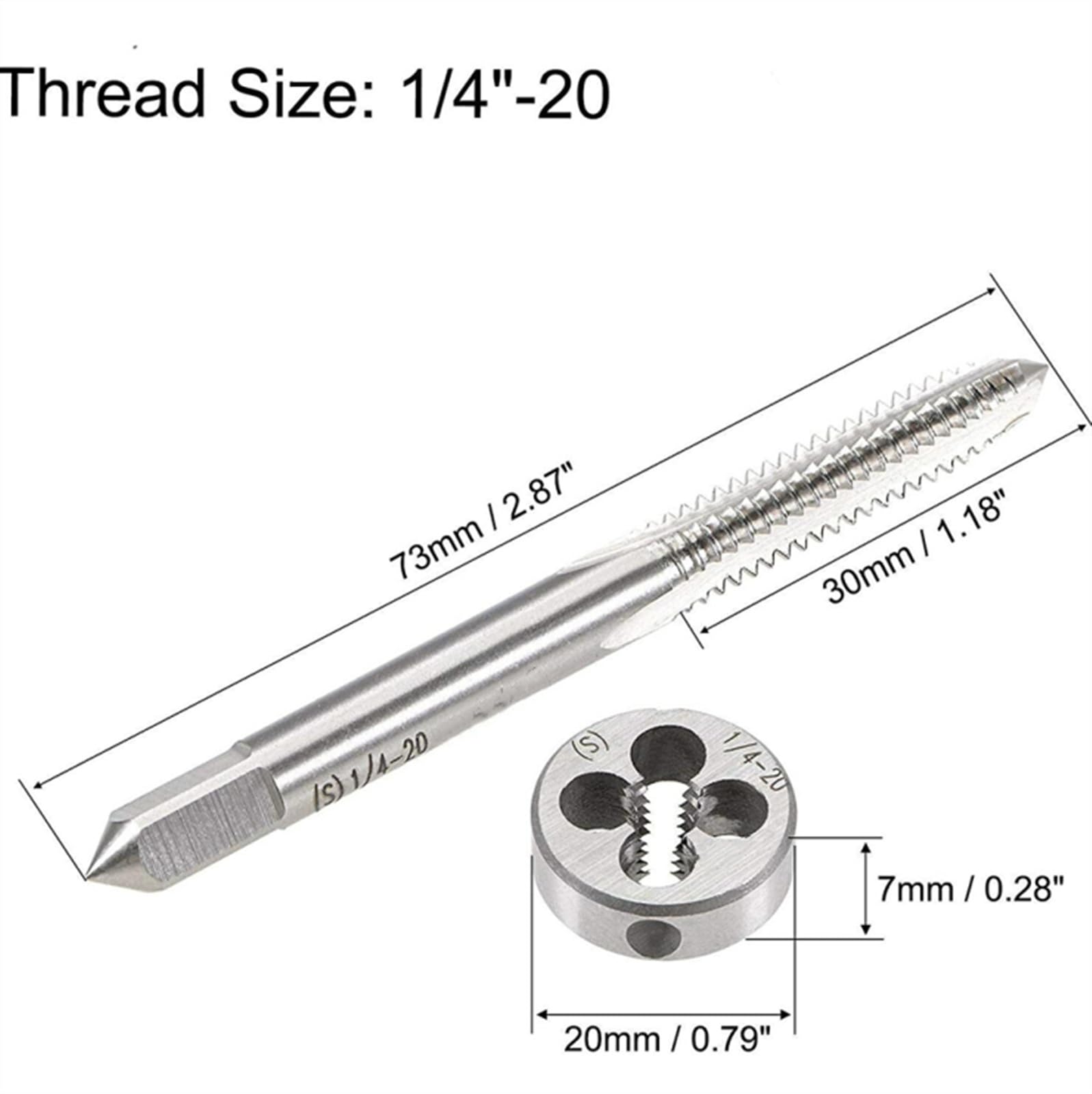 Burkit M50 Metrica X 1,5 Matrice Di Filettatura Rotonda - Foto 8