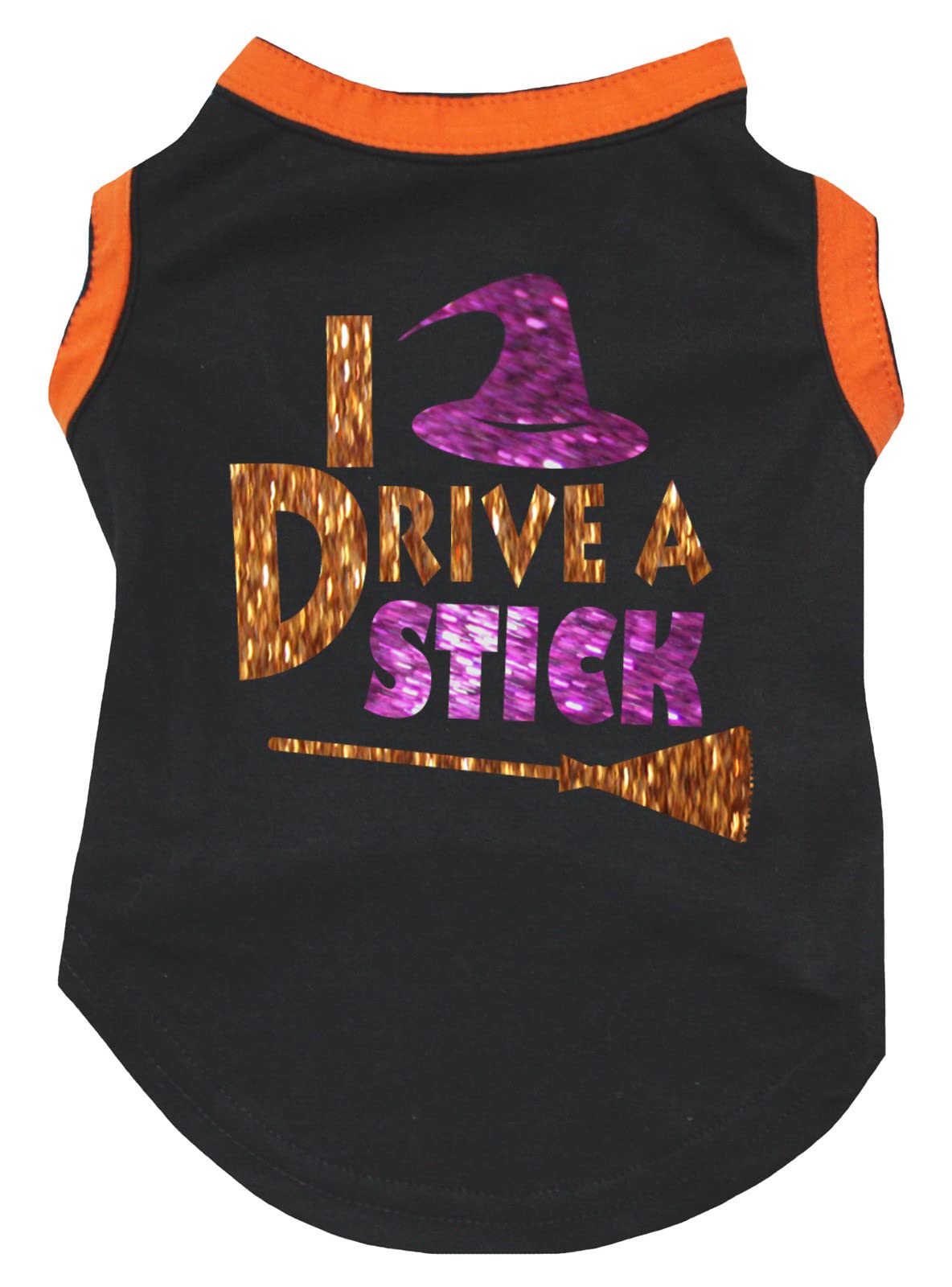 Chemise pour chien avec ourlet bicolore XXXL grand confort I Drive A Stick