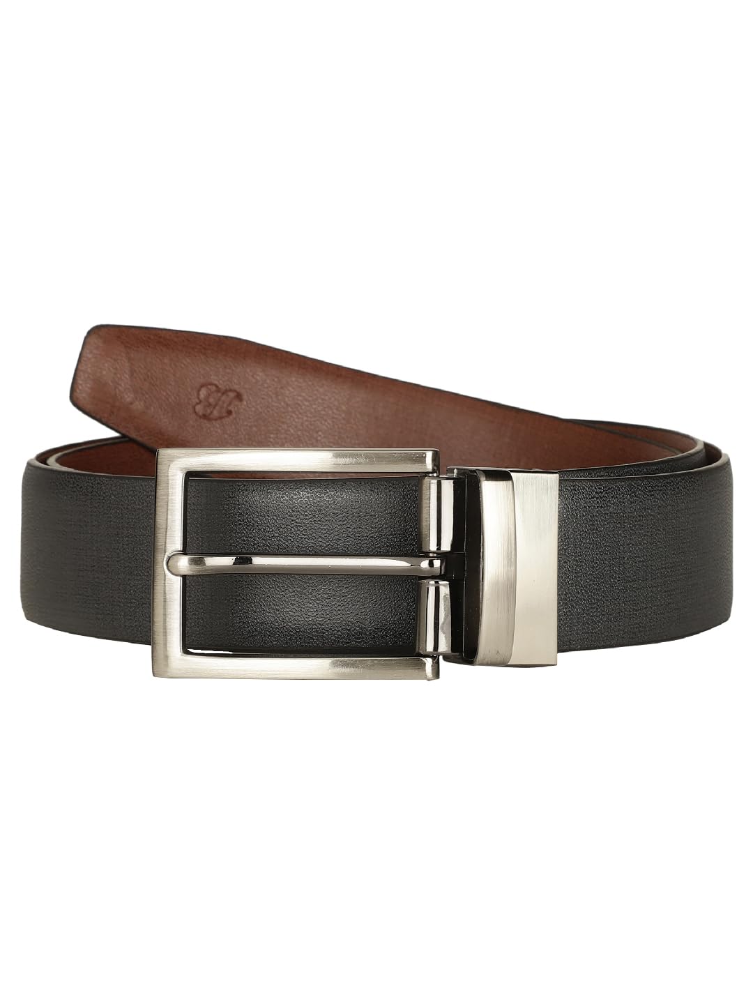 Bata Leather Rev-Pre-05 Men Belt In Natural Multi Color Bata Leather Rev-Pre-05 Men Belt In Natural Multi Color