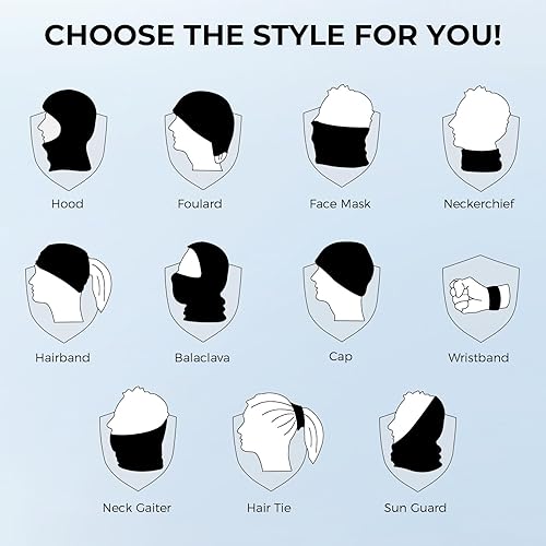 Miniatura 5 de KastKing La Sal - Polaina de cuello UPF 50+, pasamontañas, polaina de cuello para hombres y mujeres, protector facial para pesca, senderismo