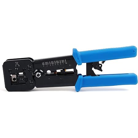 Platinum Tools EZ-RJ45 Crimp Tool for RJ-11, RJ-12 and RJ-45 - Crimpers ...